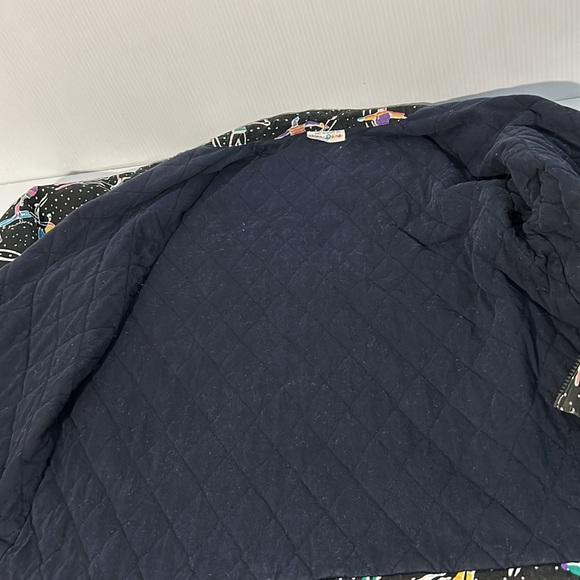 Art to Wear by Ken Done Jacket Ski print vintage - Picture 5 of 16